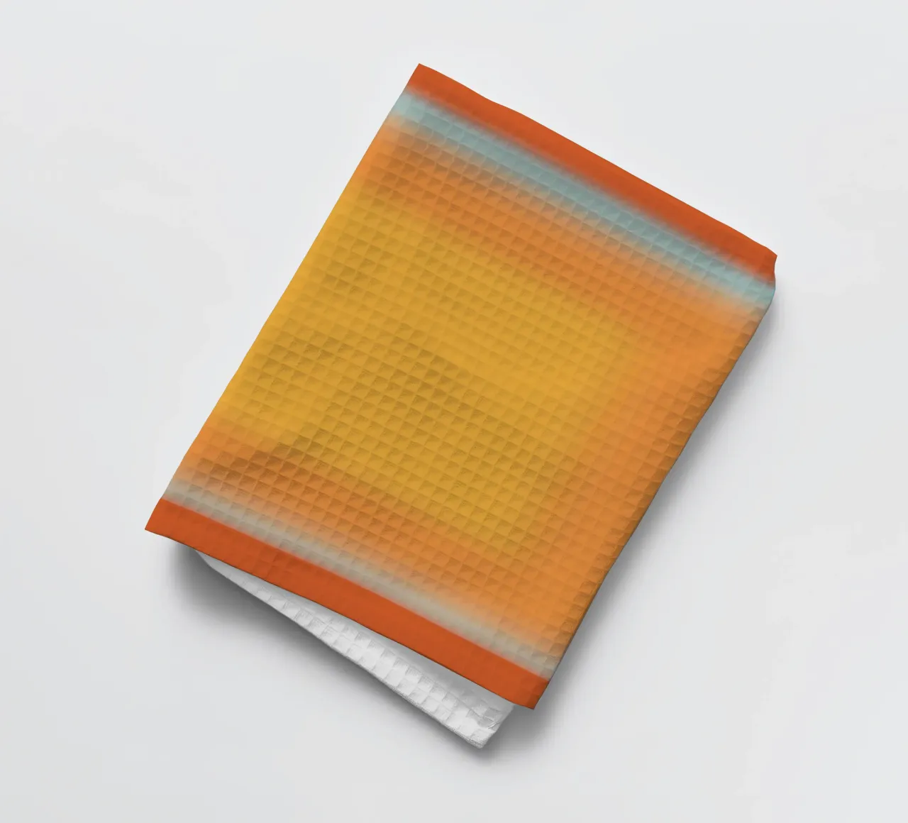 Gradiente arancione e rosso canovaccio da cucina da Little Dean