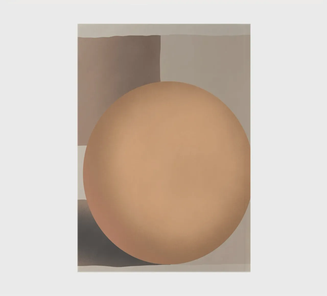 Great orange sphere notebook by Little Dean