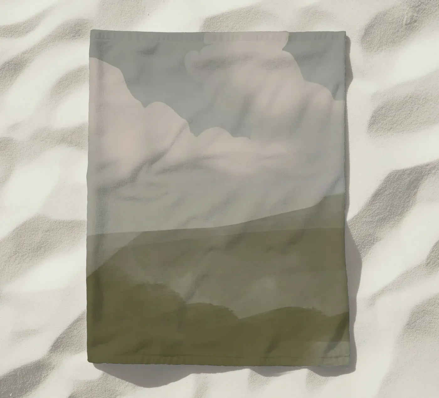 Distant downpour strandhanddoek van Little Dean