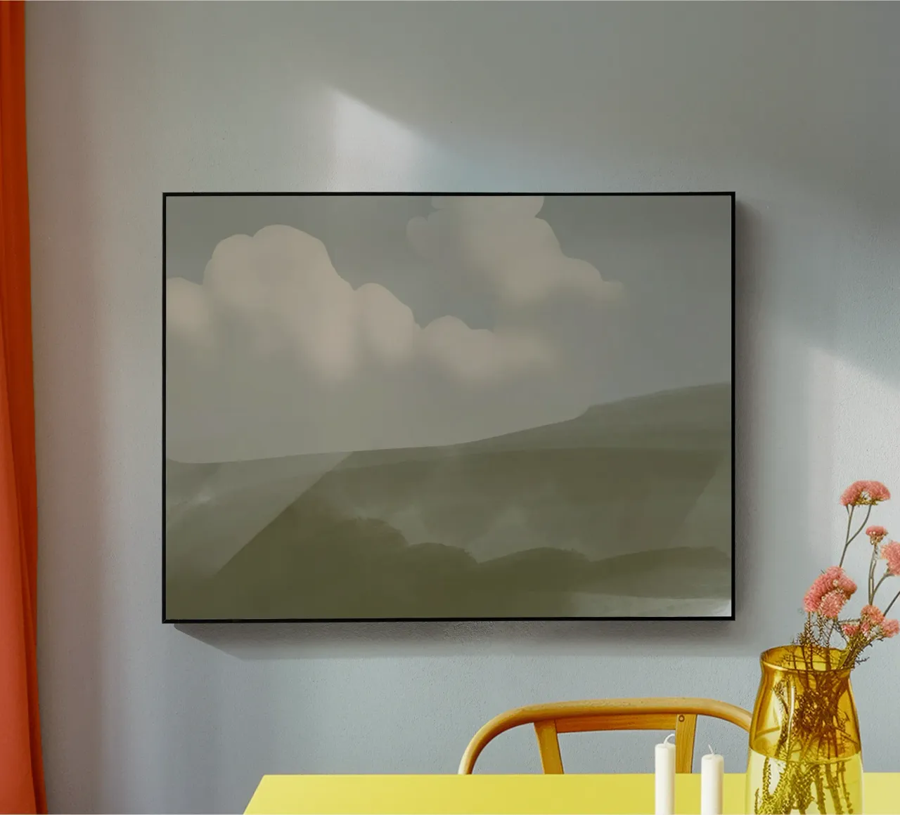 Distant downpour plexiglass da Little Dean