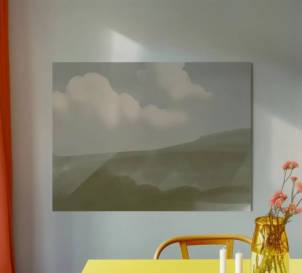 Distant downpour plexiglass da Little Dean