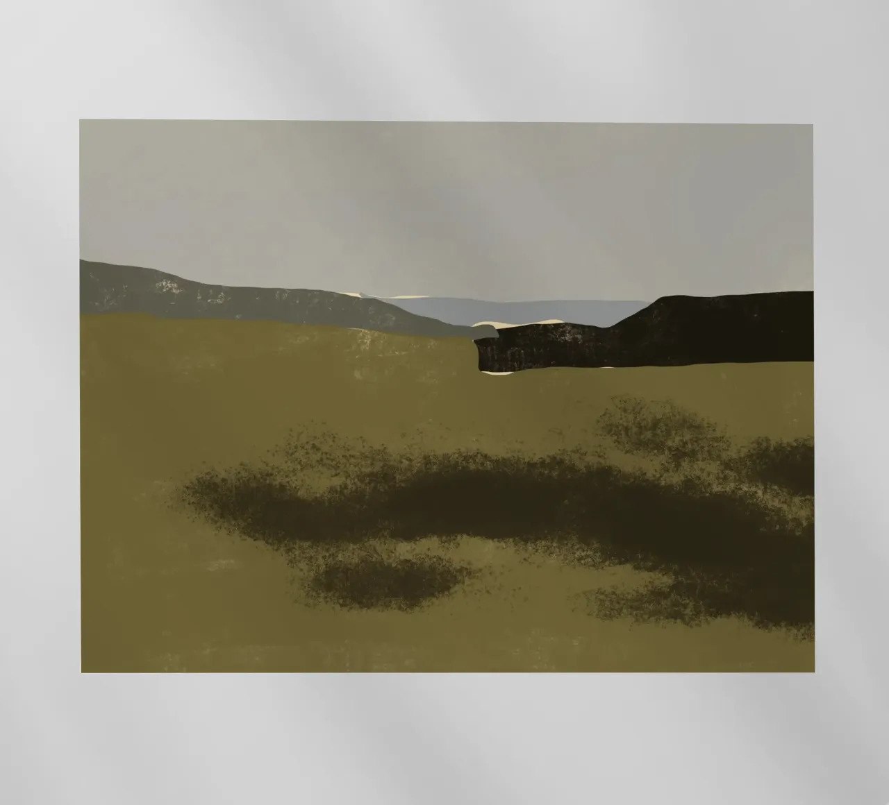 Ruwe schaduwen backlit folie van Little Dean