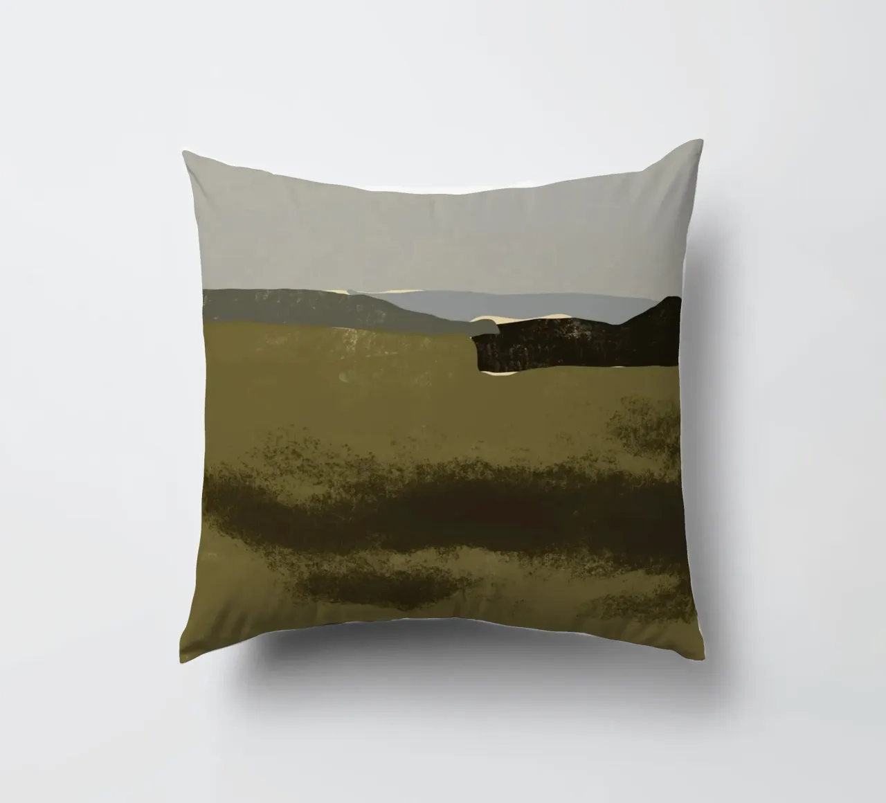 Ruwe schaduwen kussen van Little Dean