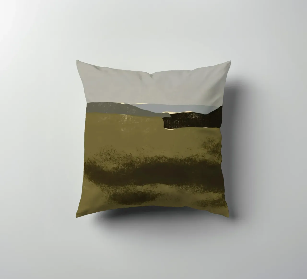 Ruwe schaduwen kussen van Little Dean
