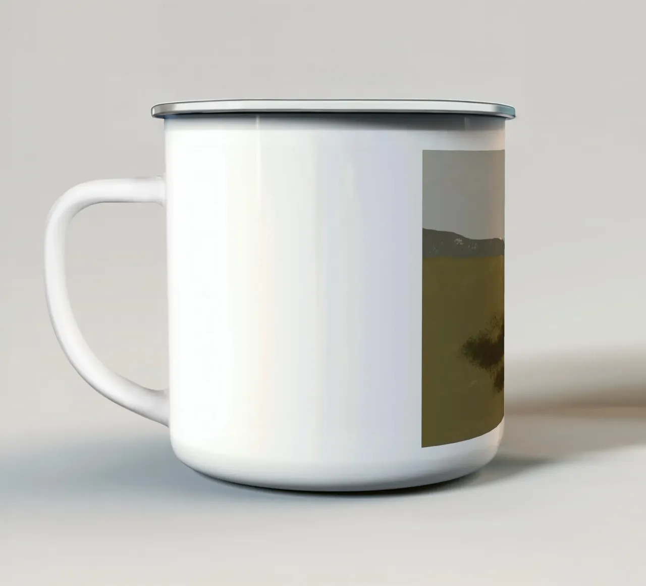 Ombre robuste tazza in smalto da Little Dean