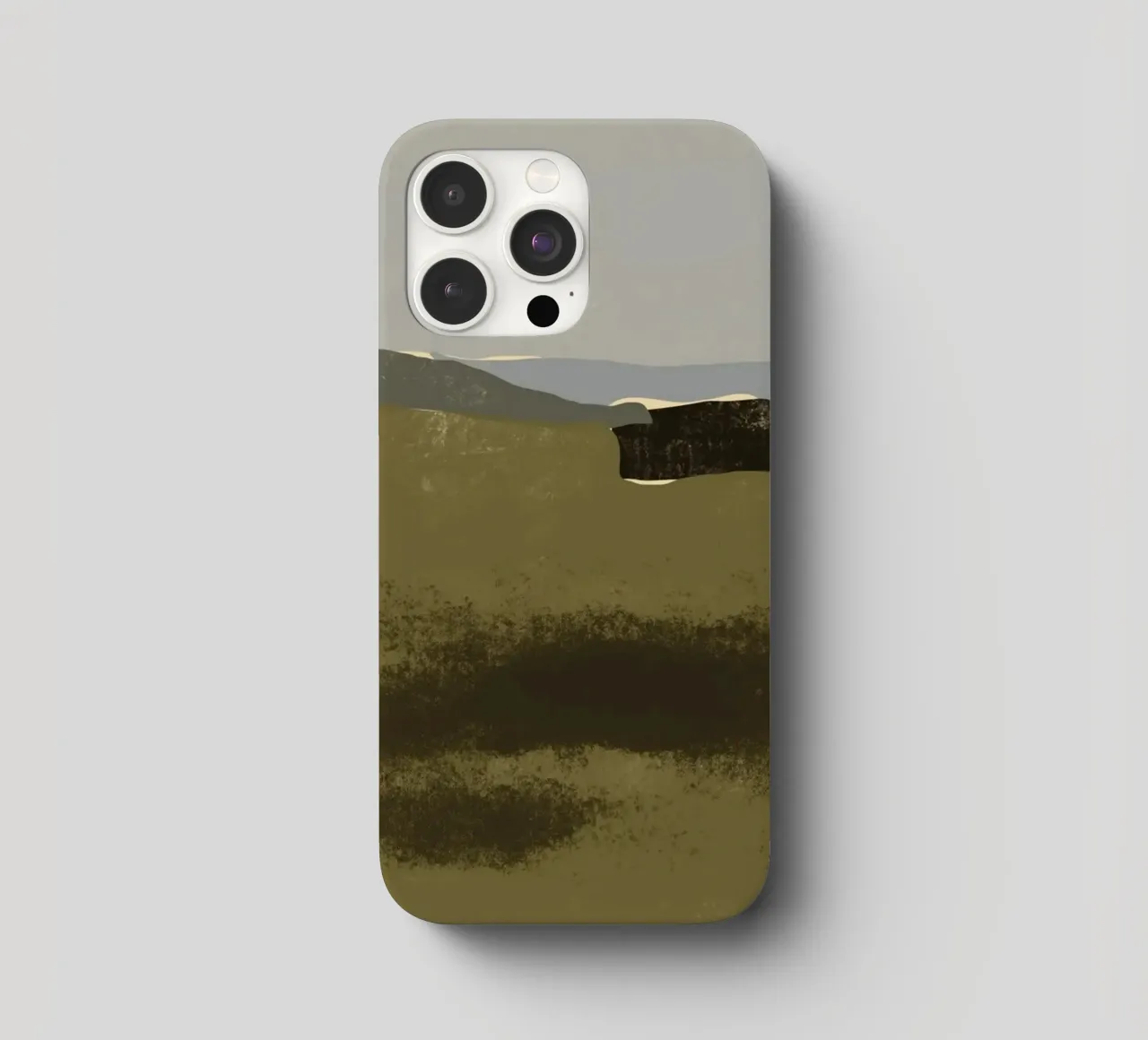 Ruwe schaduwen iphone hoesje van Little Dean