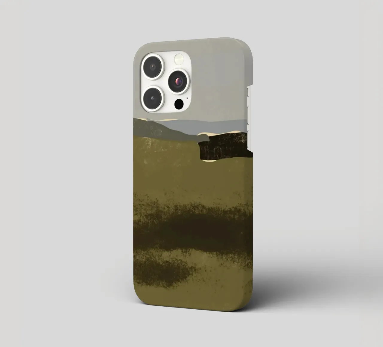 Ruwe schaduwen iphone hoesje van Little Dean