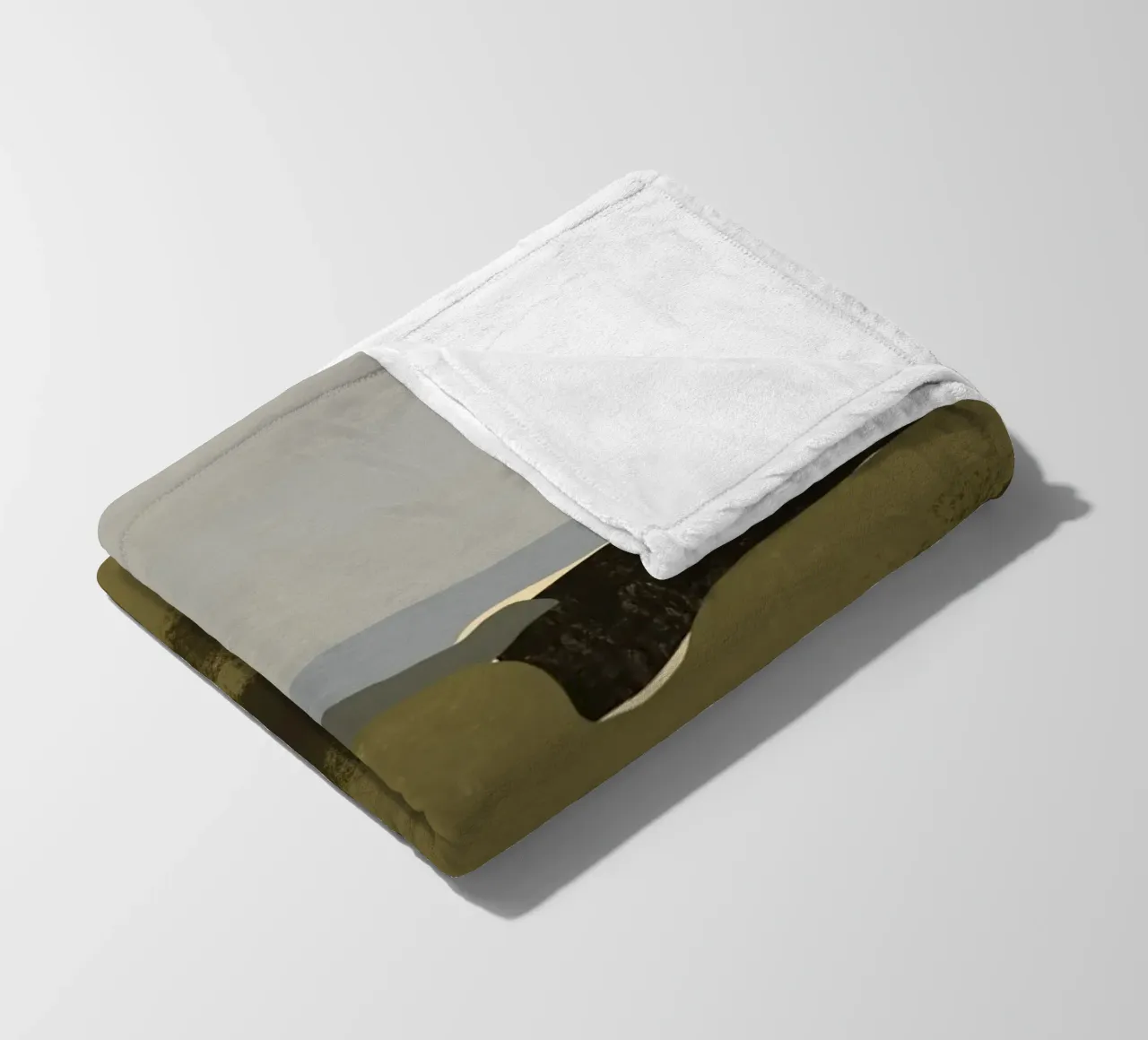 Ruwe schaduwen fleecedeken van Little Dean