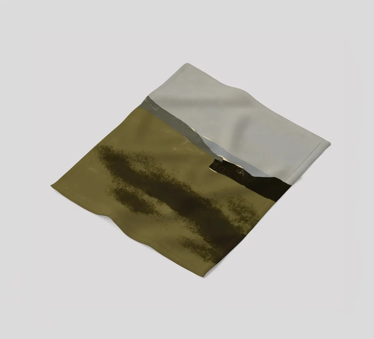 Ruwe schaduwen fleecedeken van Little Dean