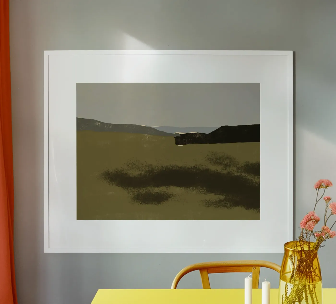Rugged shadows poster by Little Dean