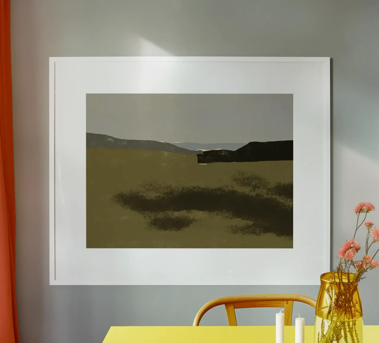 Ruwe schaduwen hahnemühle van Little Dean