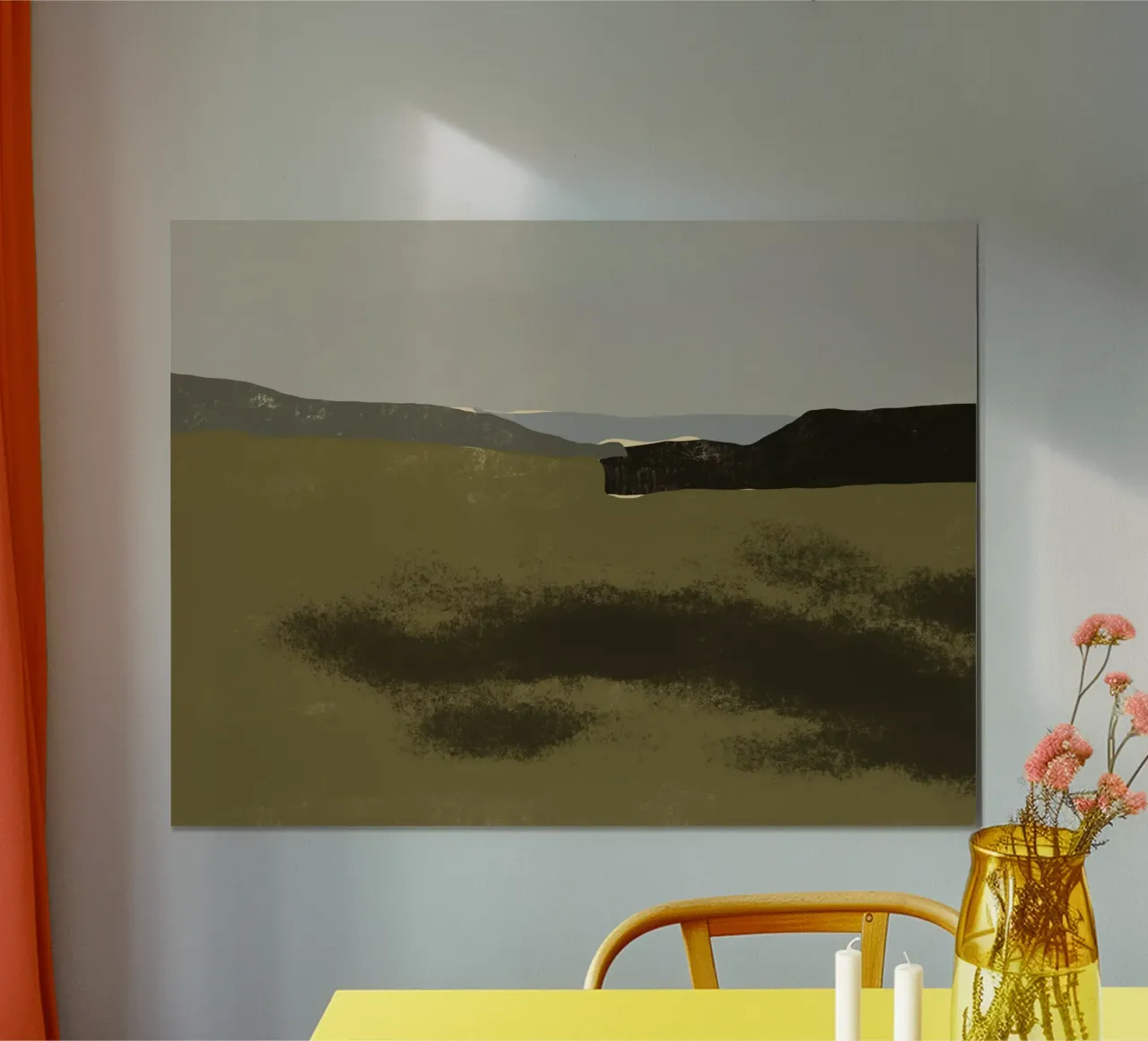 Ruwe schaduwen hahnemühle van Little Dean