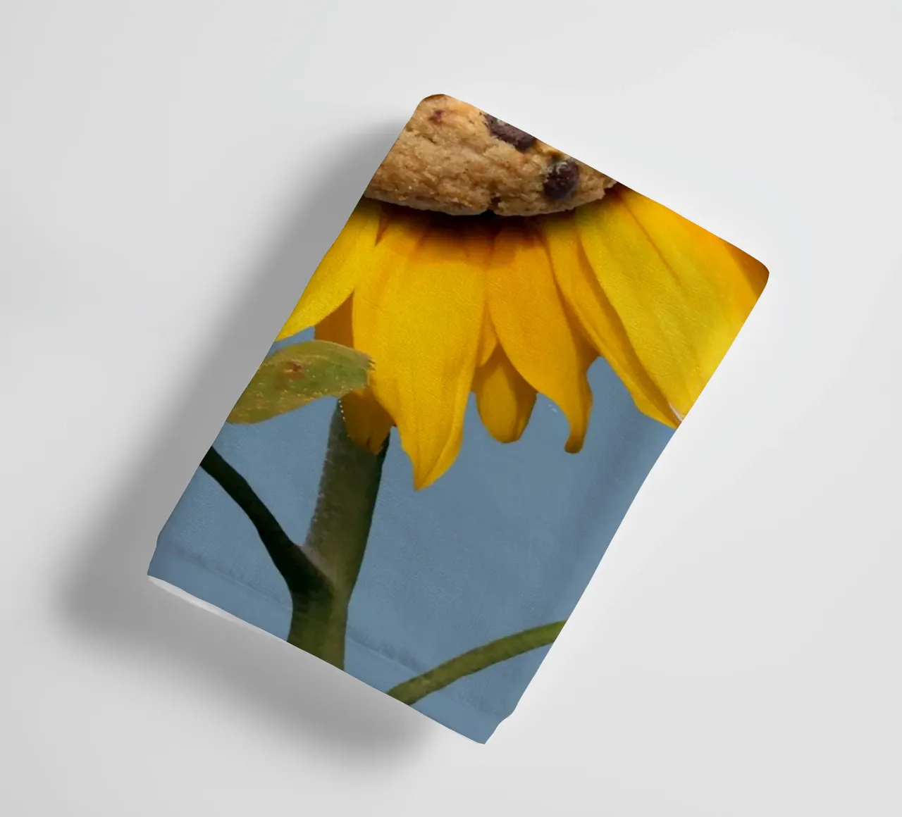 Sunflower cookie towel by Little Dean