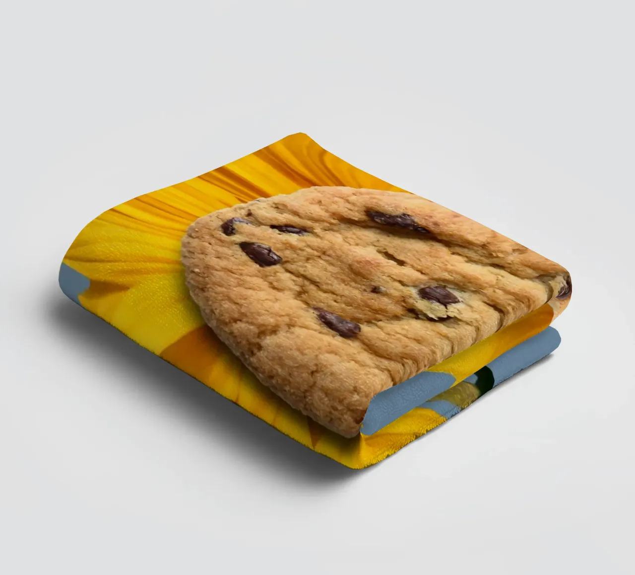 Sunflower cookie towel by Little Dean