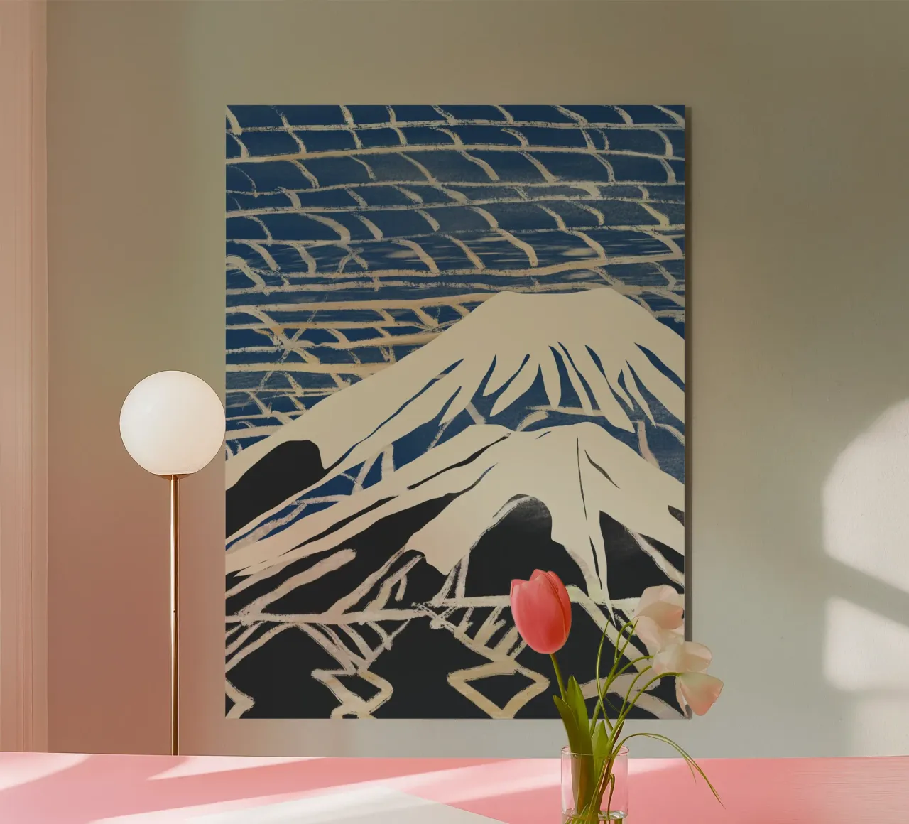 Stylized peak forex plate by Little Dean