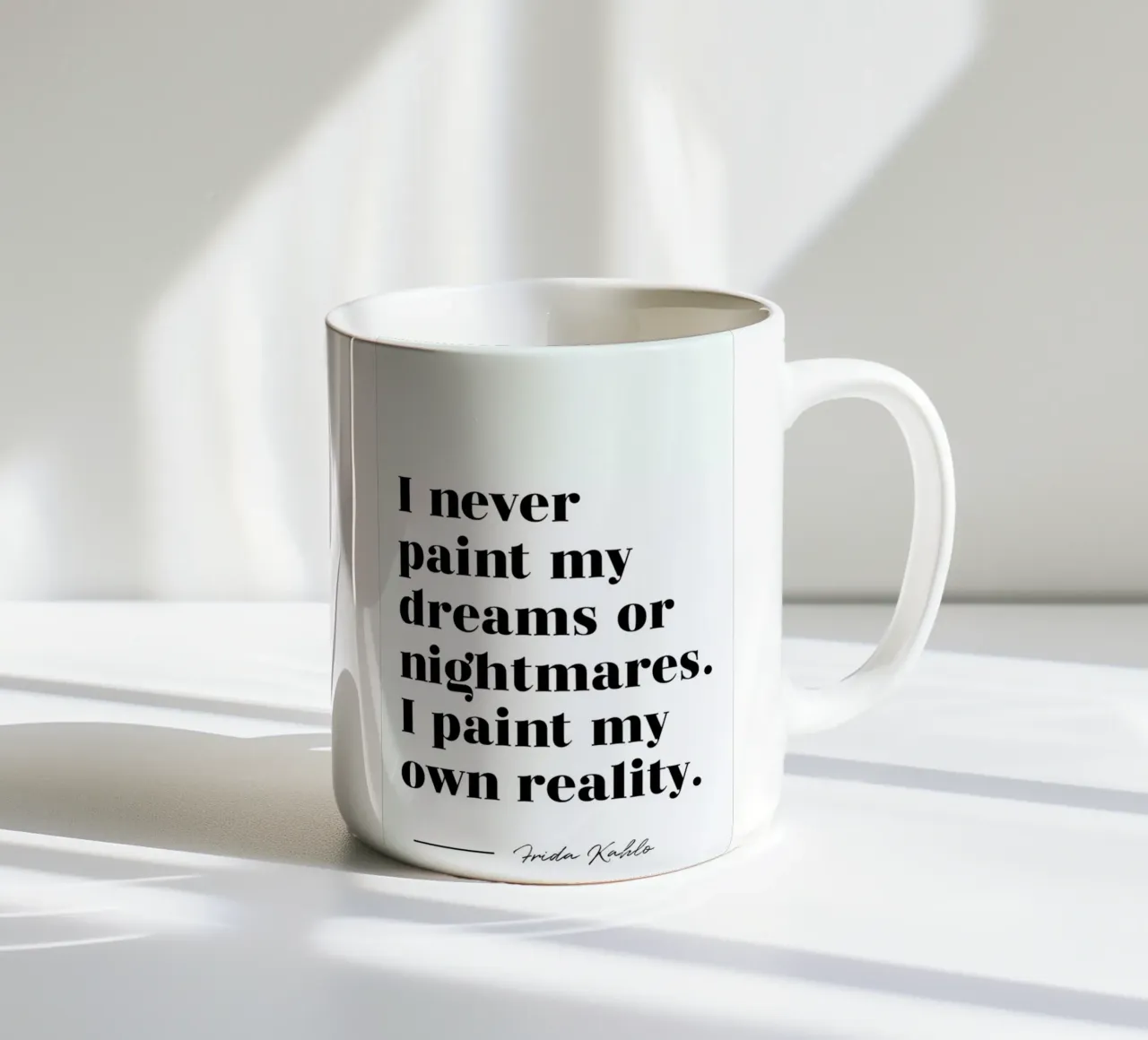 Paint Reality tazza in ceramica da typed