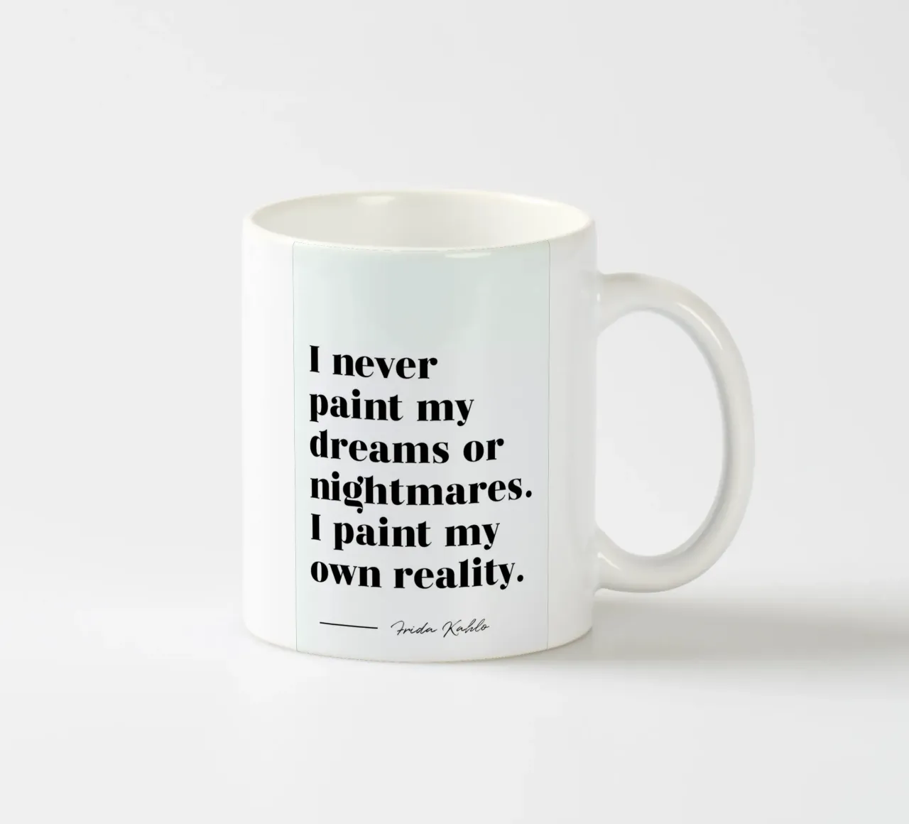 Paint Reality tazza in ceramica da typed