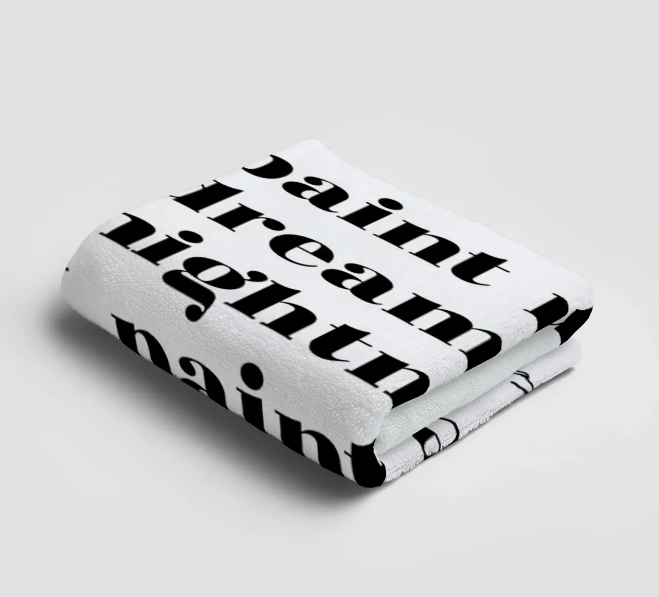 Paint Reality asciugamano da bagno da typed