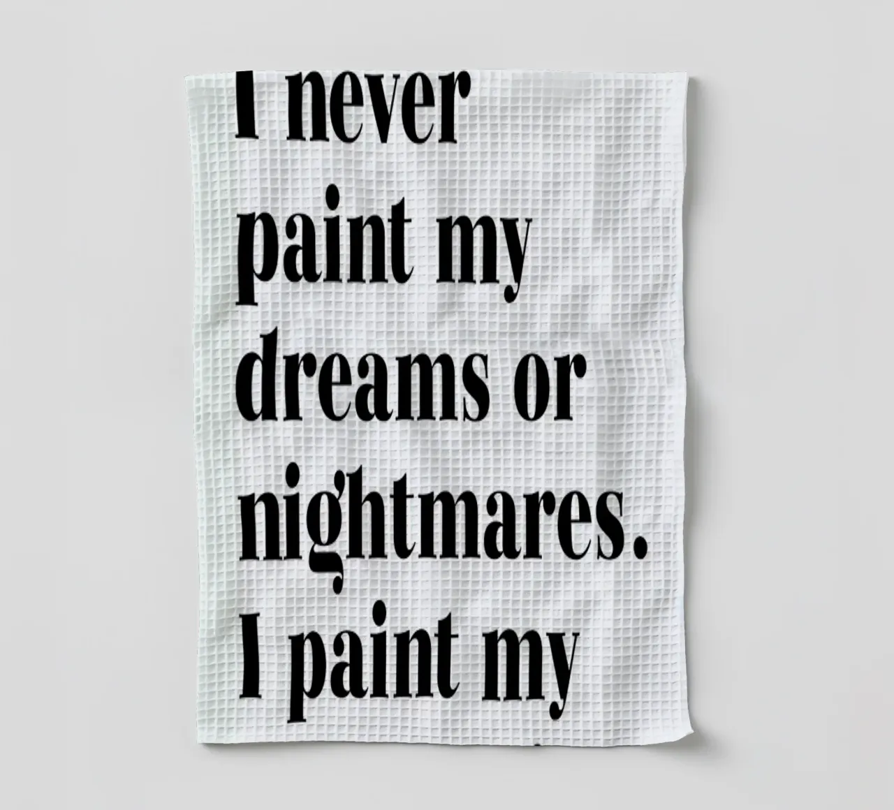 Paint Reality canovaccio da cucina da typed