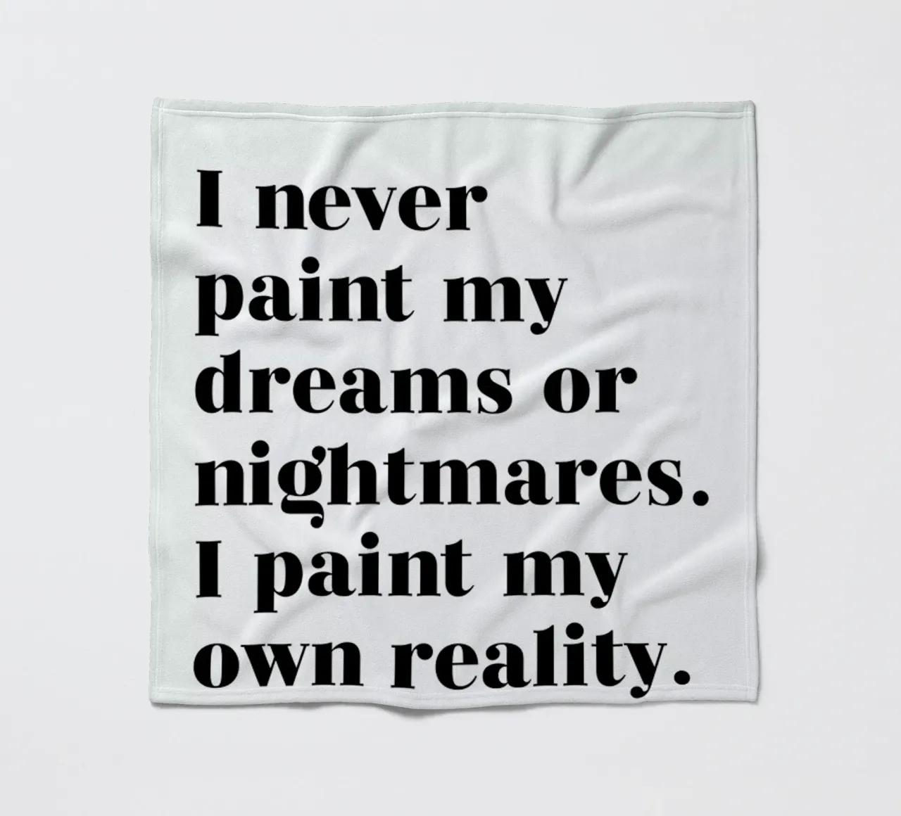 Paint Reality coperta in pile da typed
