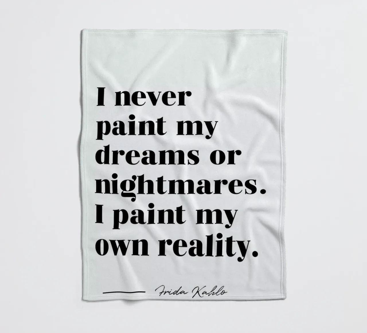 Paint Reality coperta in pile da typed