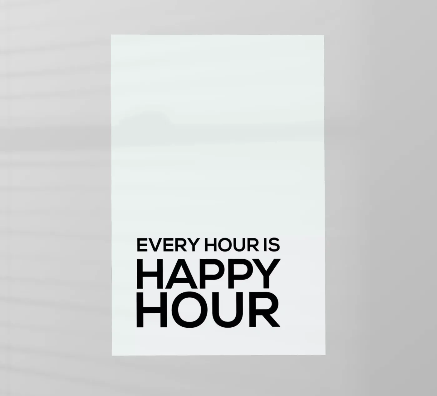 Every Hour pellicola backlit da Studio One