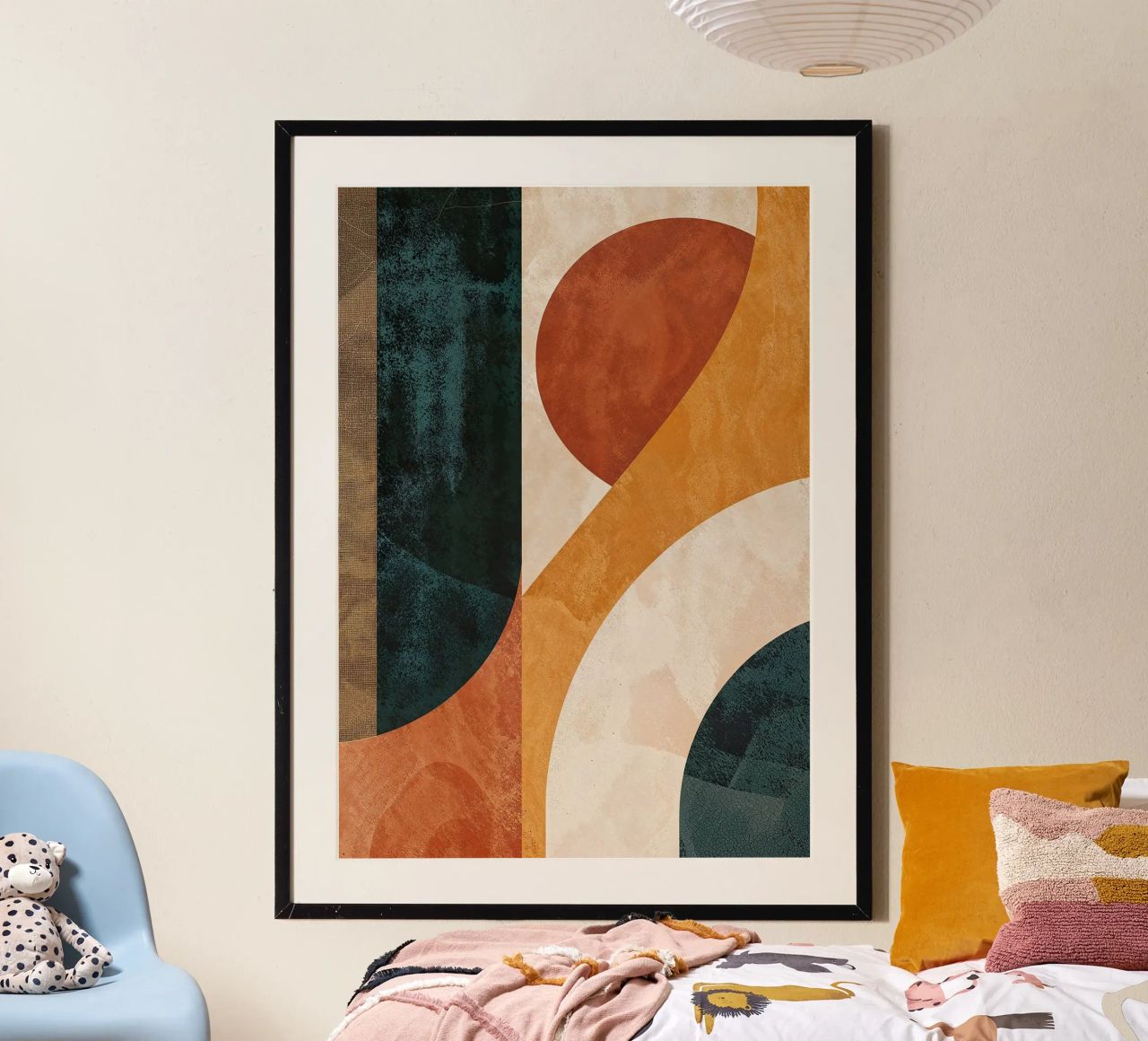 circles rectangles curves geometry abstract shapes contrast hahnemühle by minerva santiago