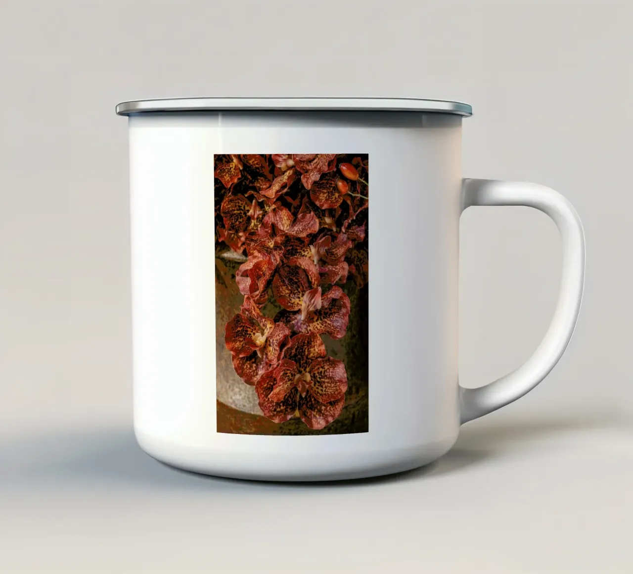 Still Life 4 tazza in smalto da Curious Collections by Marielle Leenders