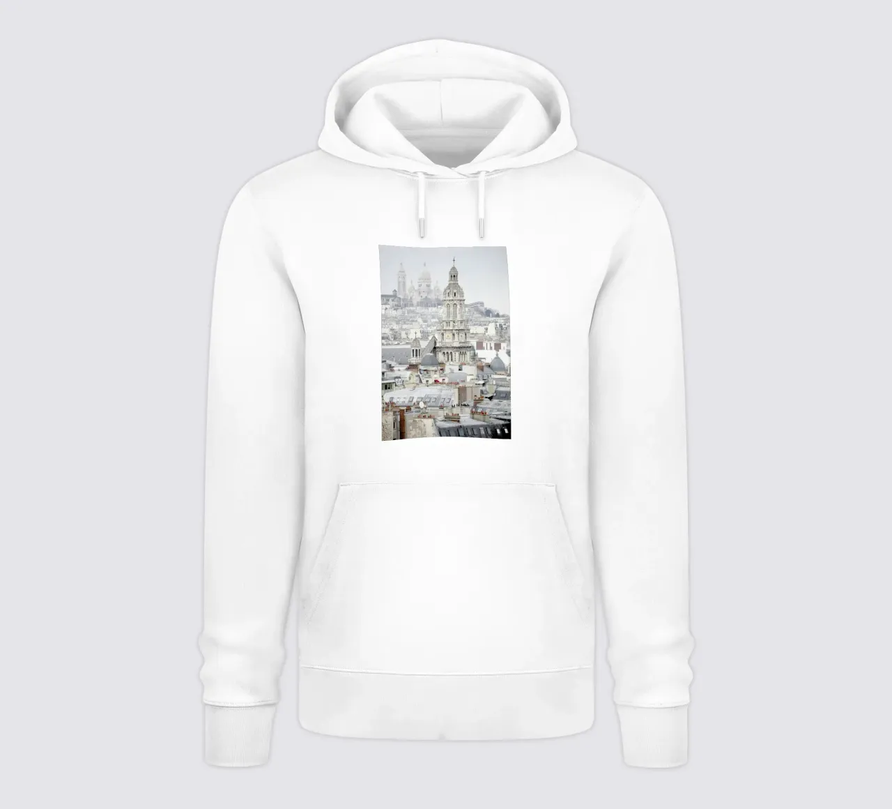 View Over Paris felpa con cappuccio da Magdalena Martin Photography