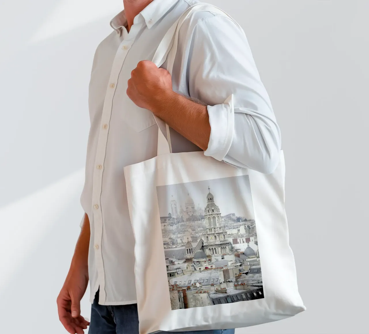 View Over Paris tote bag by Magdalena Martin Photography