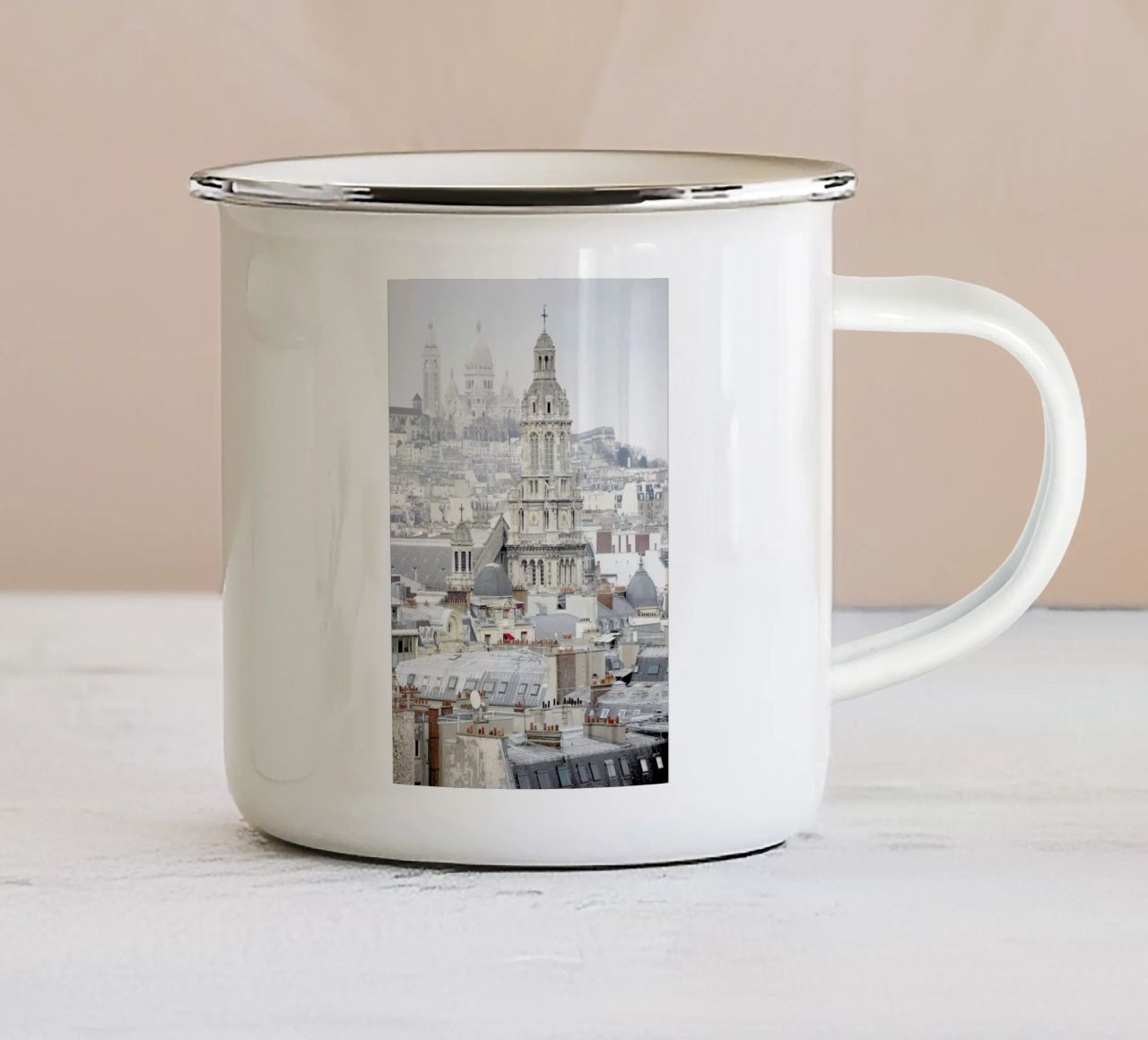 View Over Paris tazza in smalto da Magdalena Martin Photography