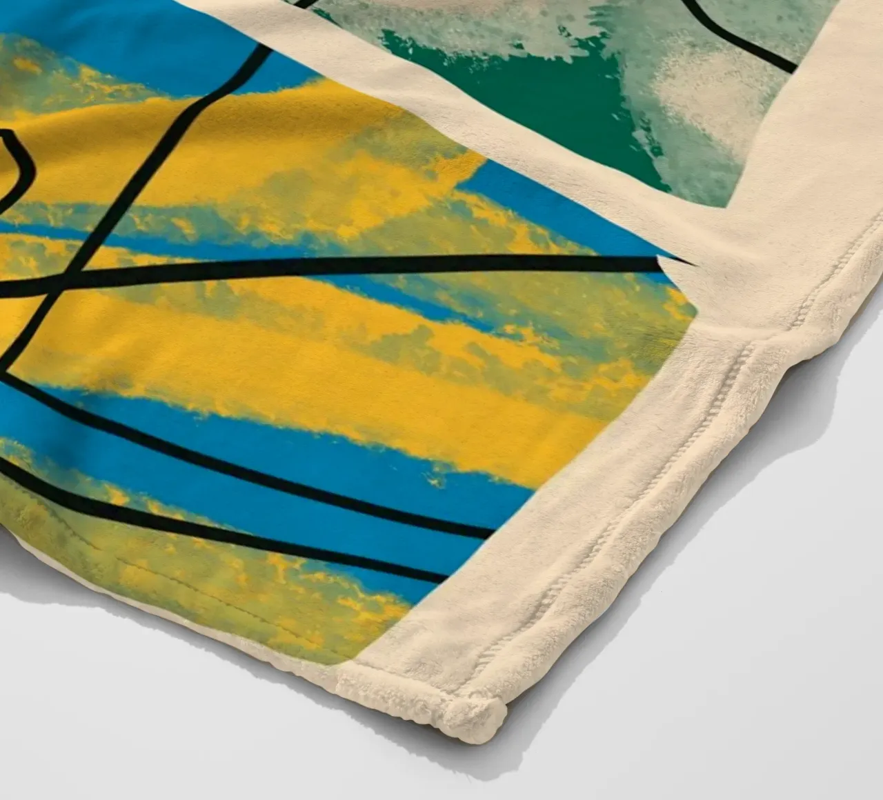 Playful loop Fleecedecke von Little Dean