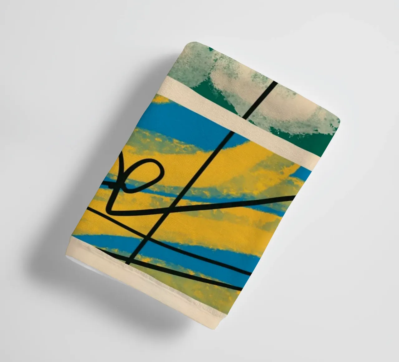 Playful loop towel by Little Dean