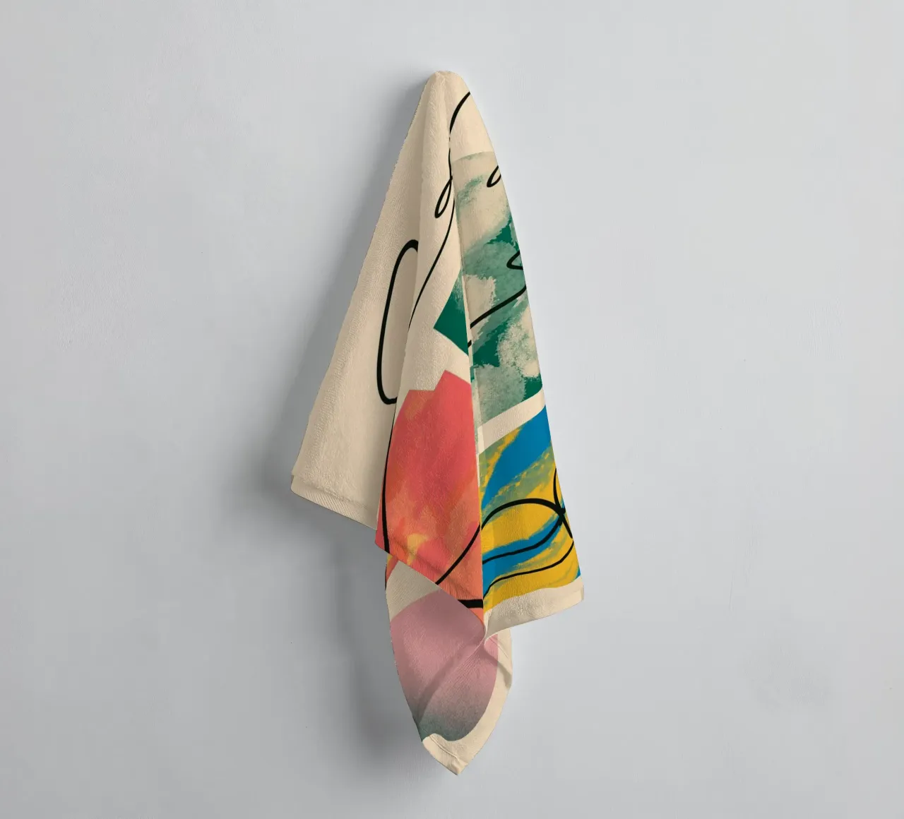 Playful loop towel by Little Dean