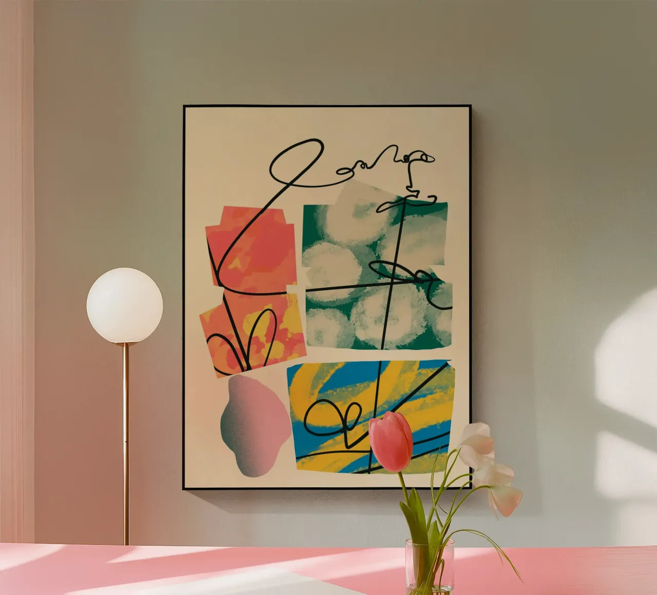 Playful loop plexiglass da Little Dean