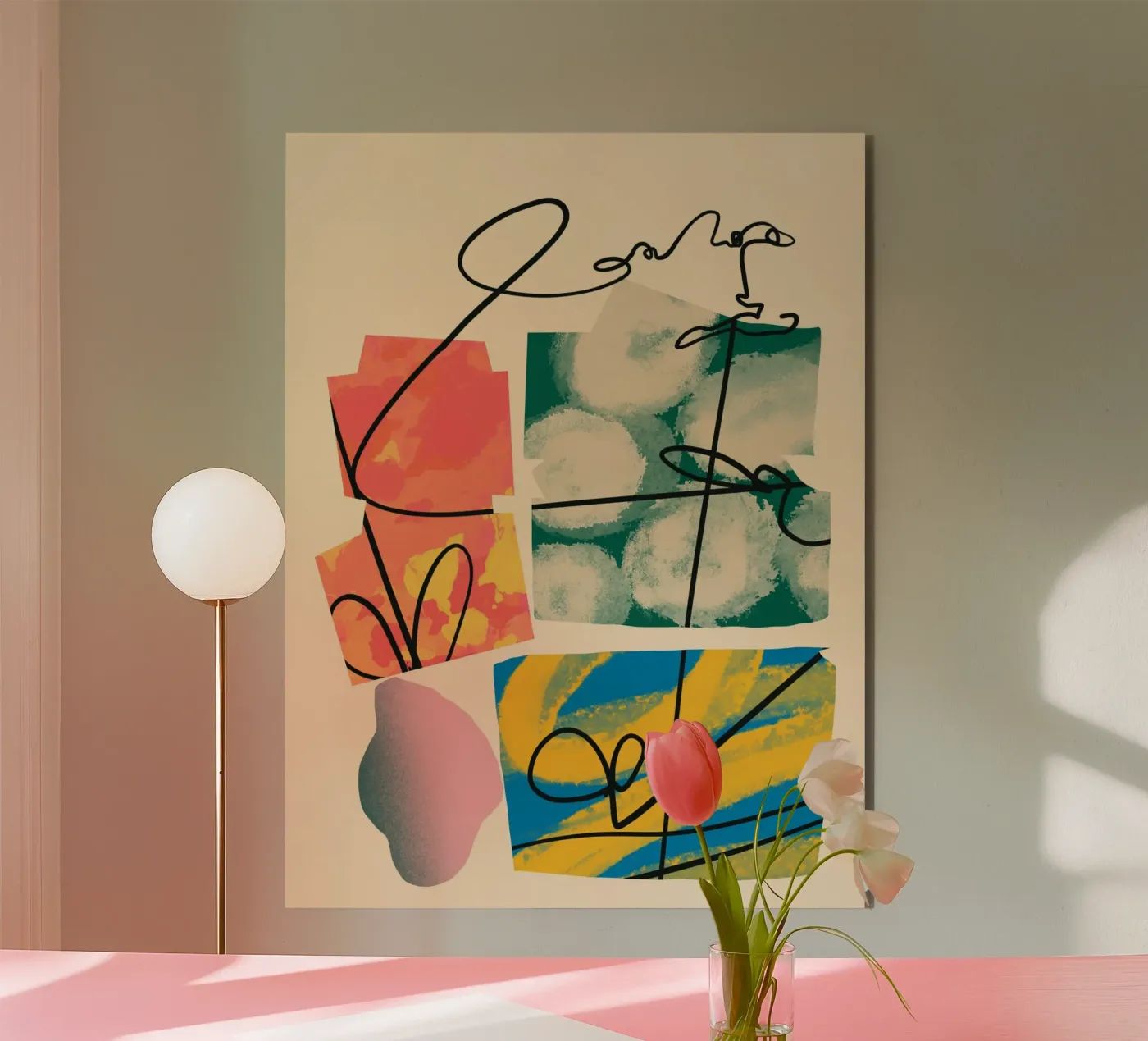 Playful loop forex plate by Little Dean