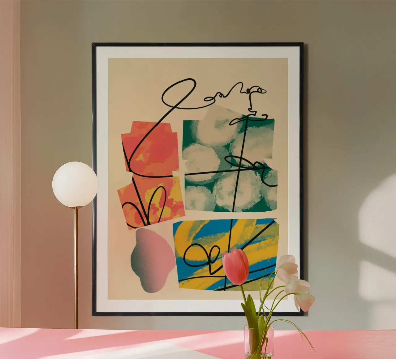 Playful loop hahnemühle by Little Dean