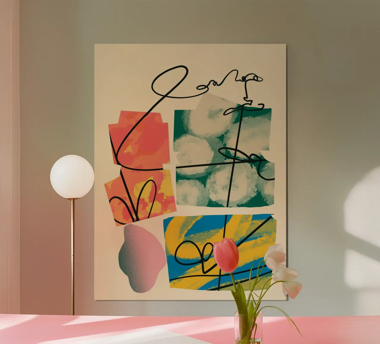 Playful loop poster by Little Dean