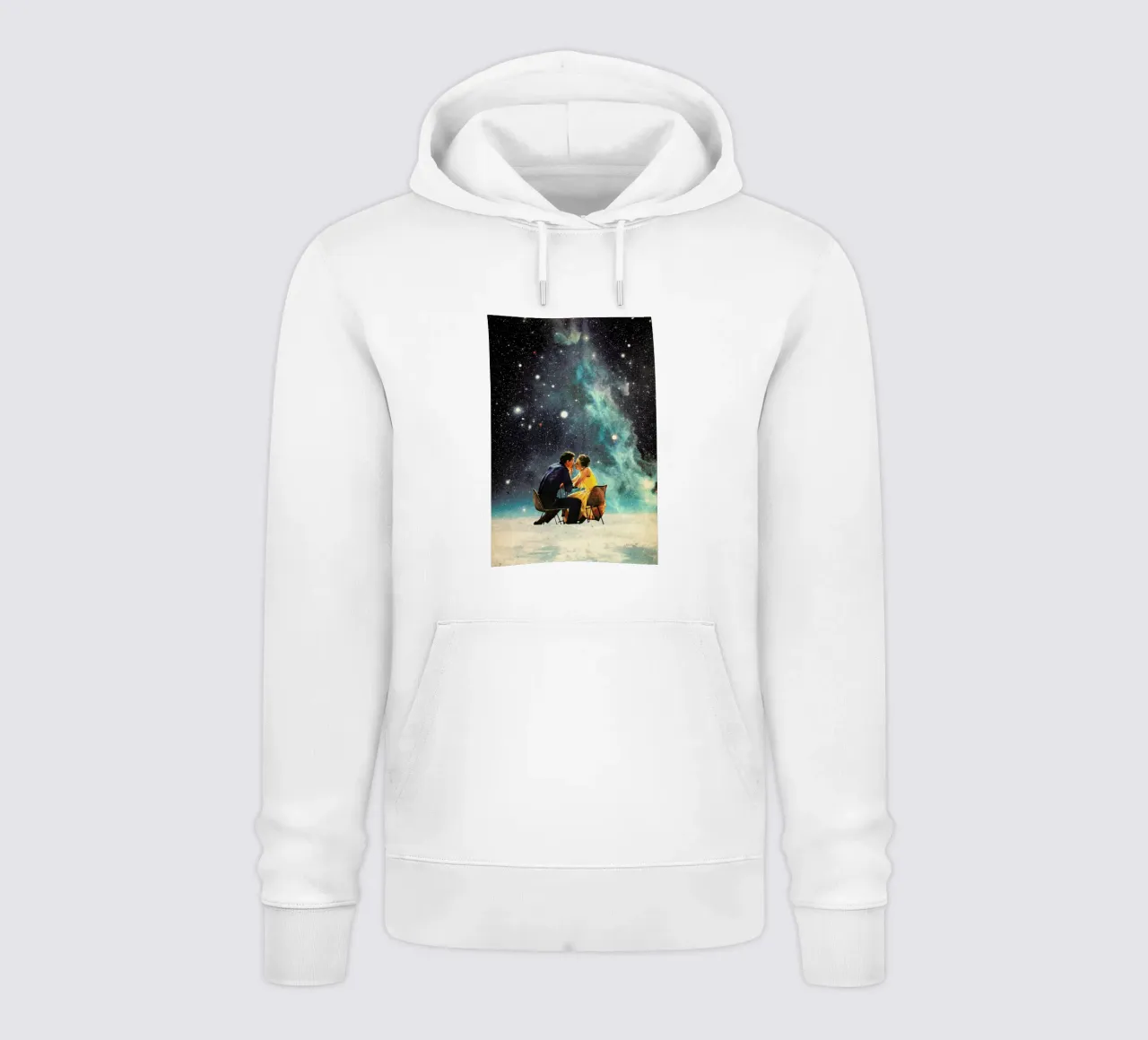I'd Like To Take You To The Stars For A Second Date felpa con cappuccio da Frank Moth