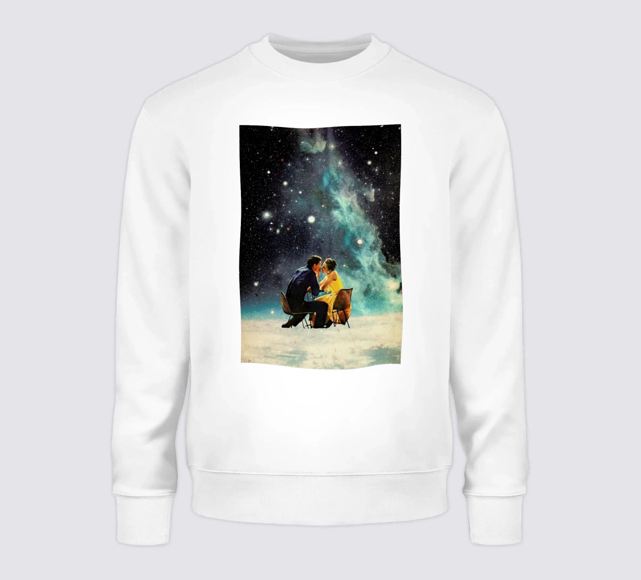I'd Like To Take You To The Stars For A Second Date Sweatshirt von Frank Moth