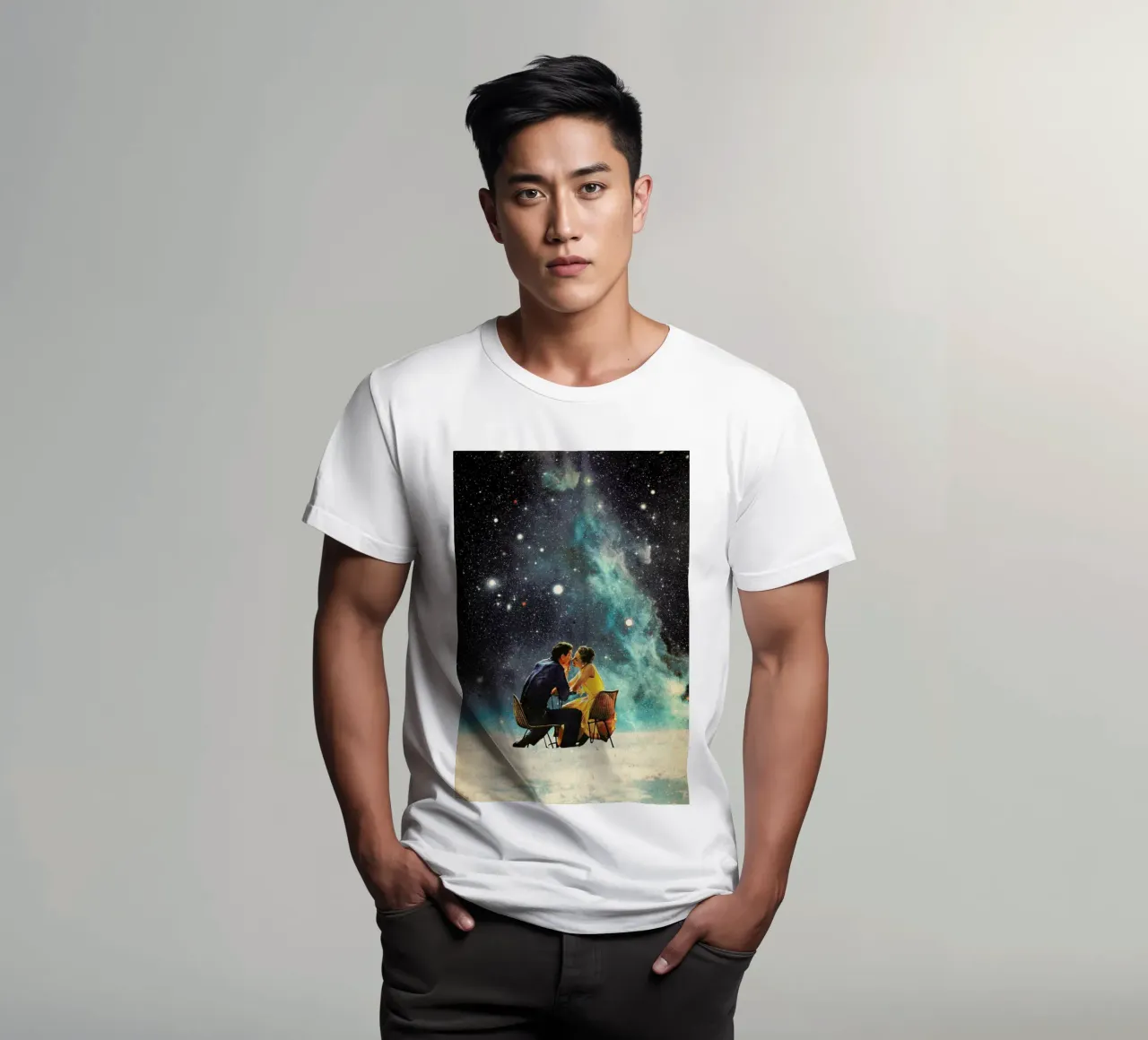I'd Like To Take You To The Stars For A Second Date t-shirt da Frank Moth