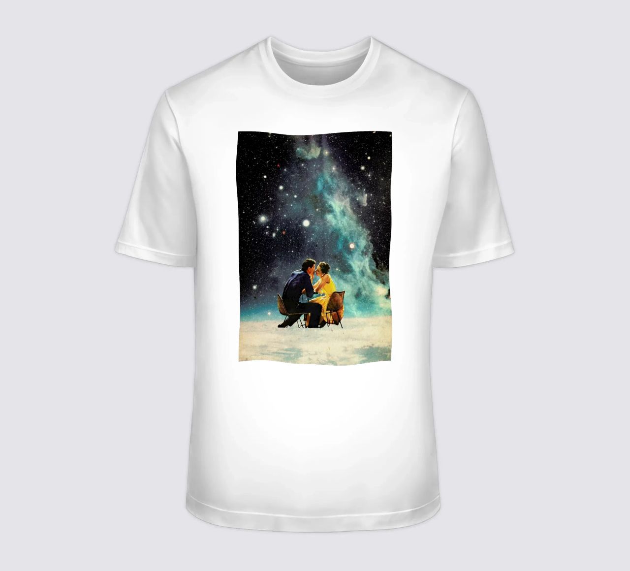 I'd Like To Take You To The Stars For A Second Date T-Shirt von Frank Moth