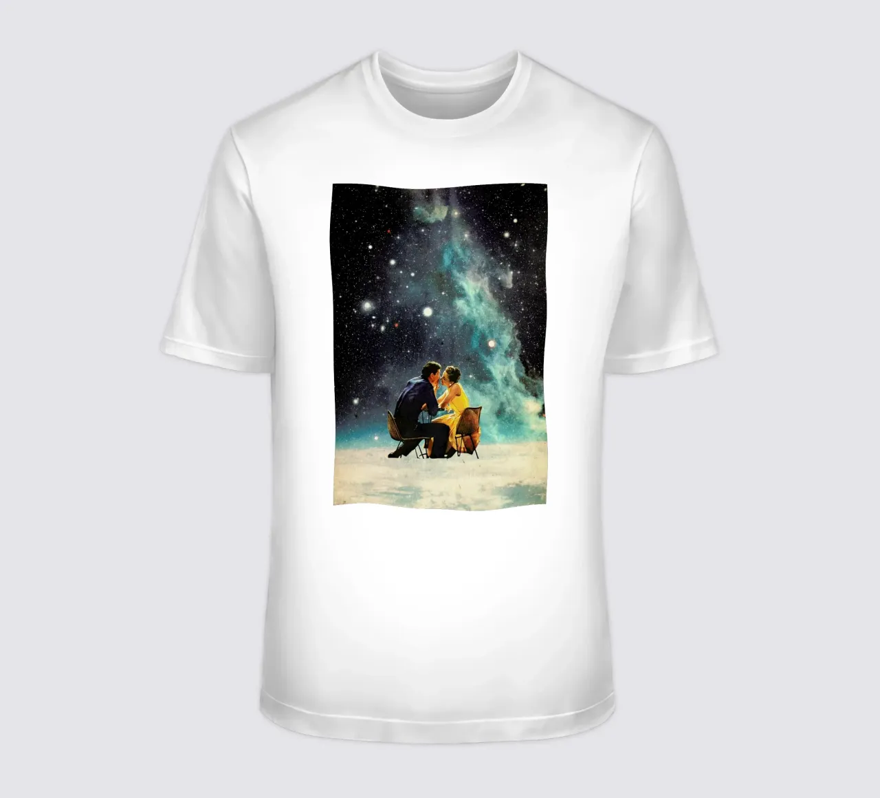 I'd Like To Take You To The Stars For A Second Date T-Shirt von Frank Moth
