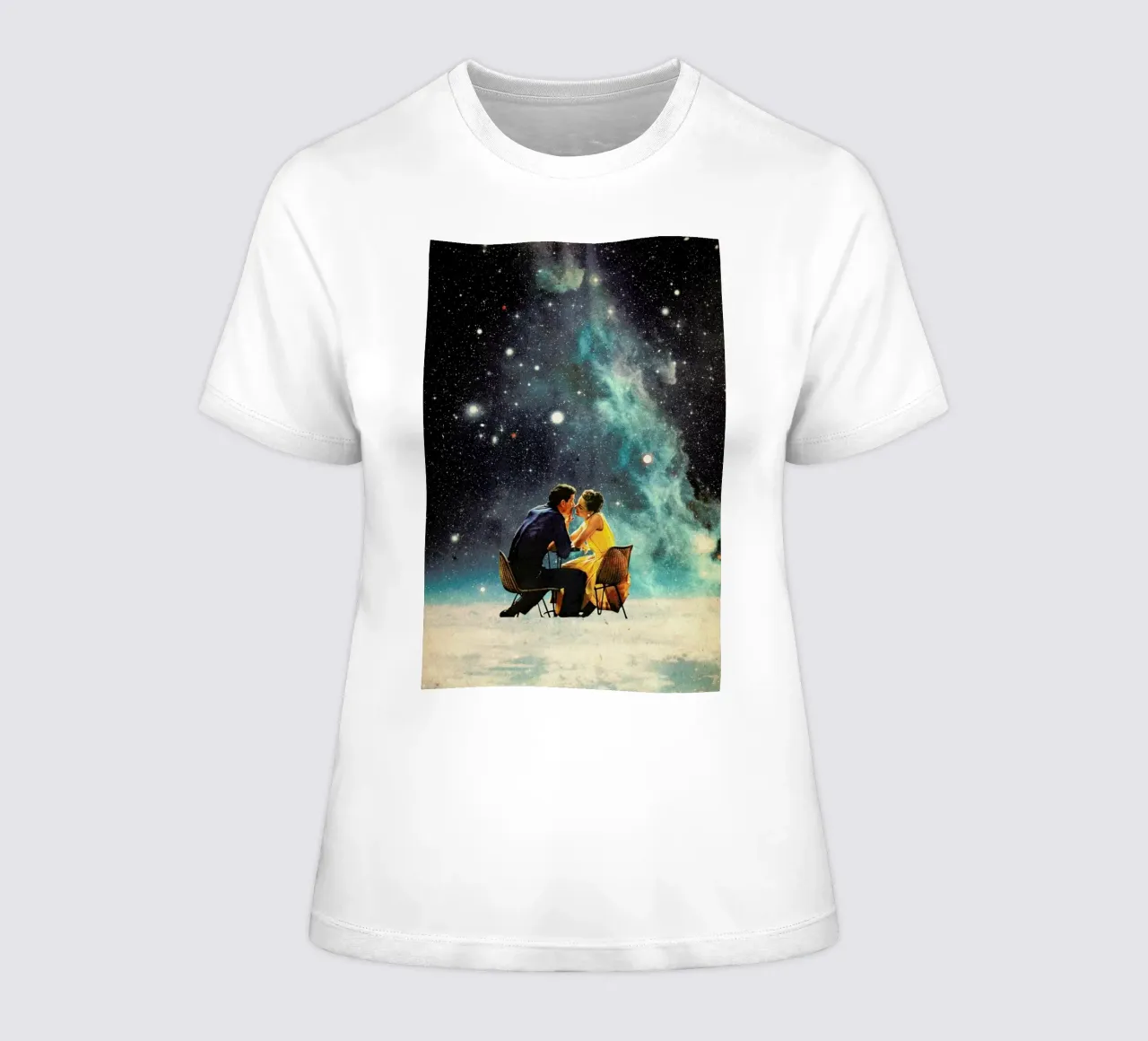 I'd Like To Take You To The Stars For A Second Date t-shirt da donna da Frank Moth