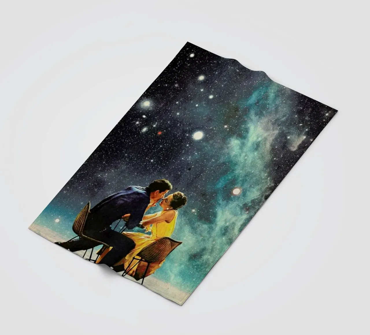 I'd Like To Take You To The Stars For A Second Date coperta in pile da Frank Moth