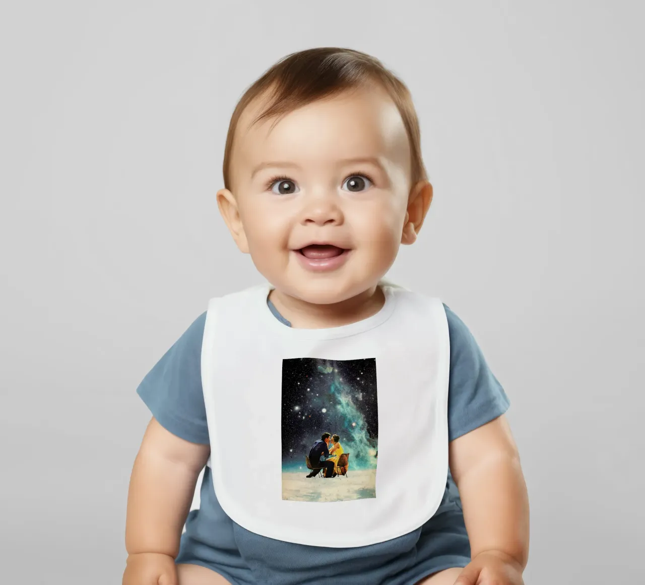 I'd Like To Take You To The Stars For A Second Date bavaglino da Frank Moth