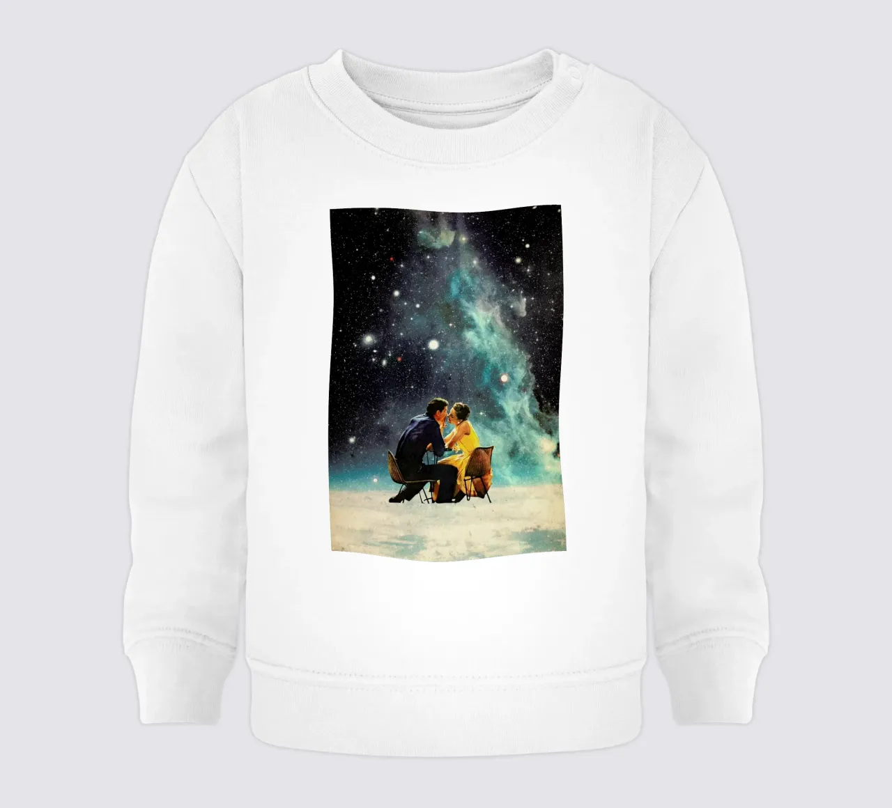 I'd Like To Take You To The Stars For A Second Date sweat pour bébé de Frank Moth