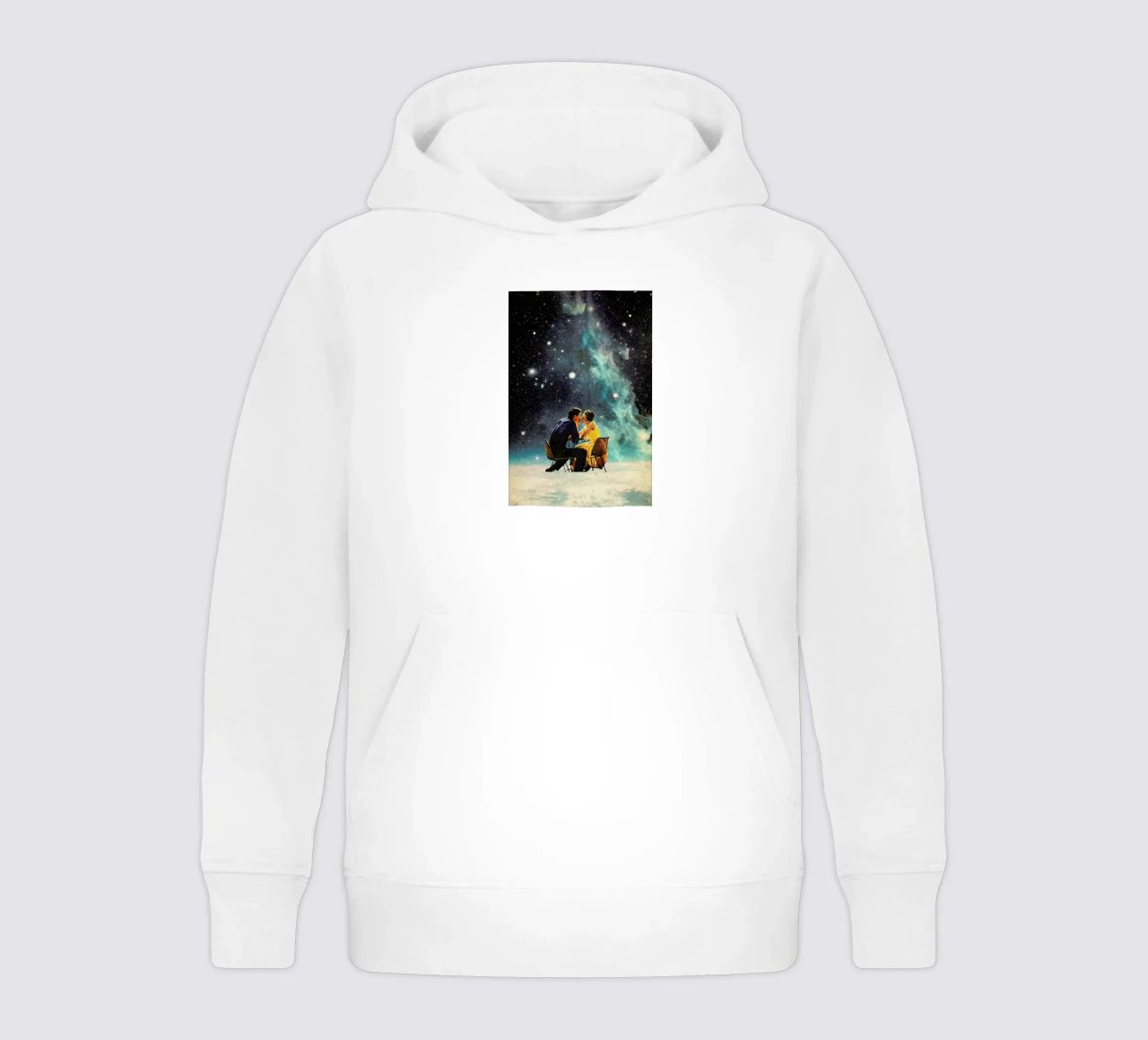 I'd Like To Take You To The Stars For A Second Date felpa bambino con cappuccio da Frank Moth