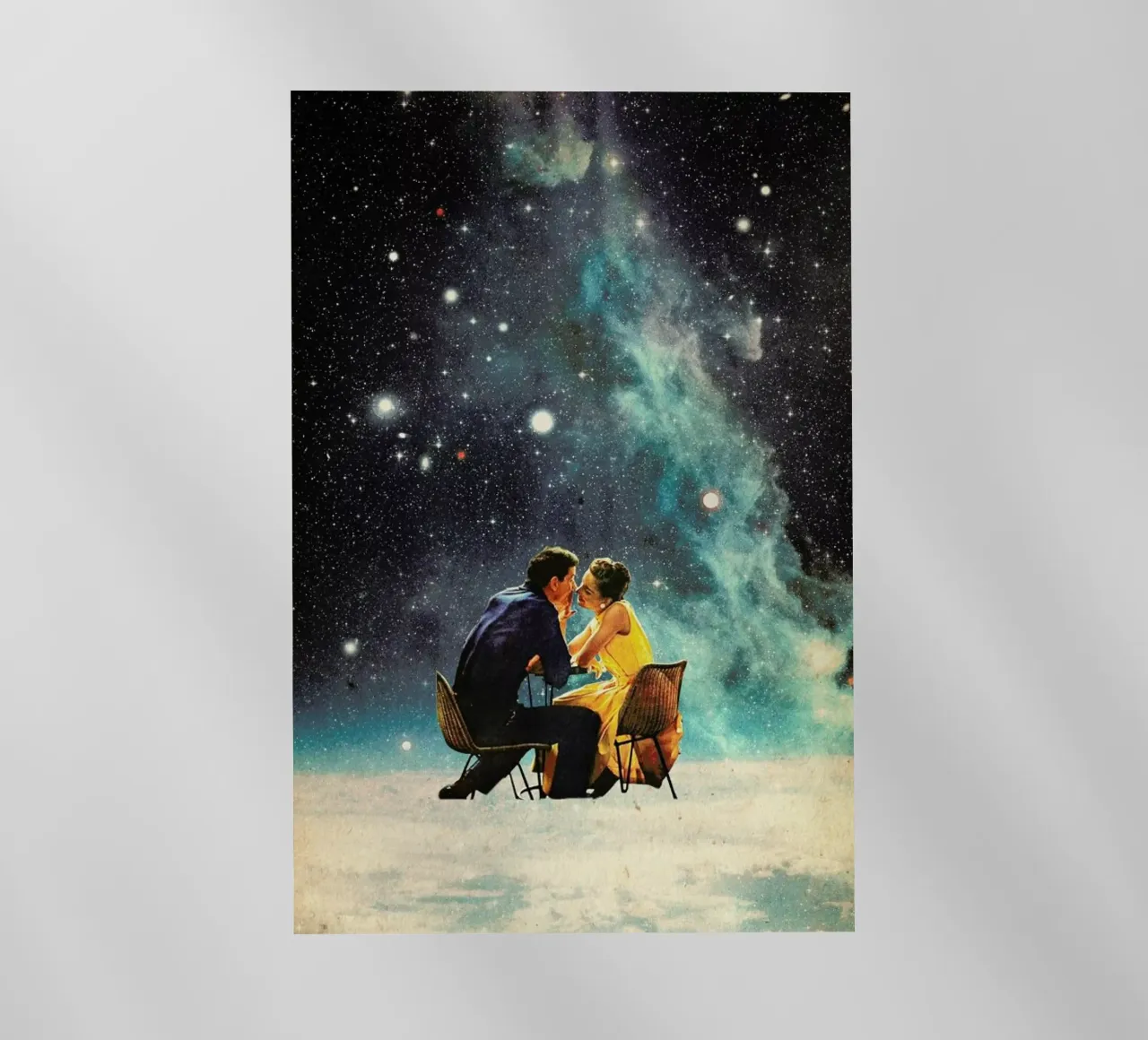 I'd Like To Take You To The Stars For A Second Date backlit film by Frank Moth