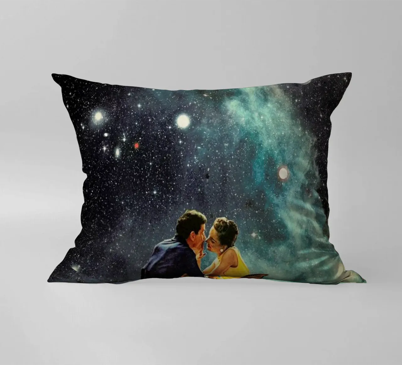 I'd Like To Take You To The Stars For A Second Date cuscino da Frank Moth